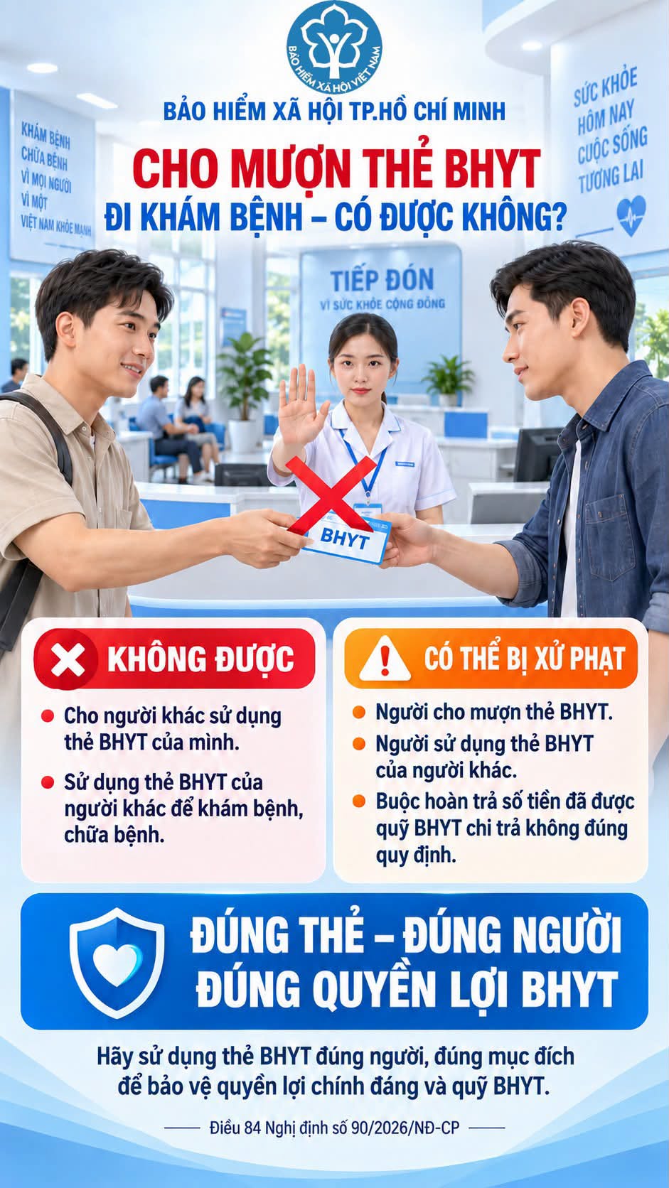 Cơ quan Bảo hiểm xã hội phát thông báo quan trọng tới toàn bộ người dân đang có thẻ BHYT trên cả nước