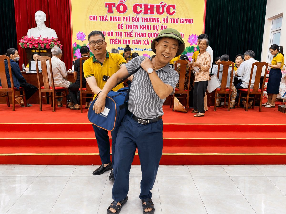 Xã Hồng Vân hoàn thành giải phóng mặt bằng được 98,05% của dự án Khu đô thị thể thao quốc tế Hà Nội
