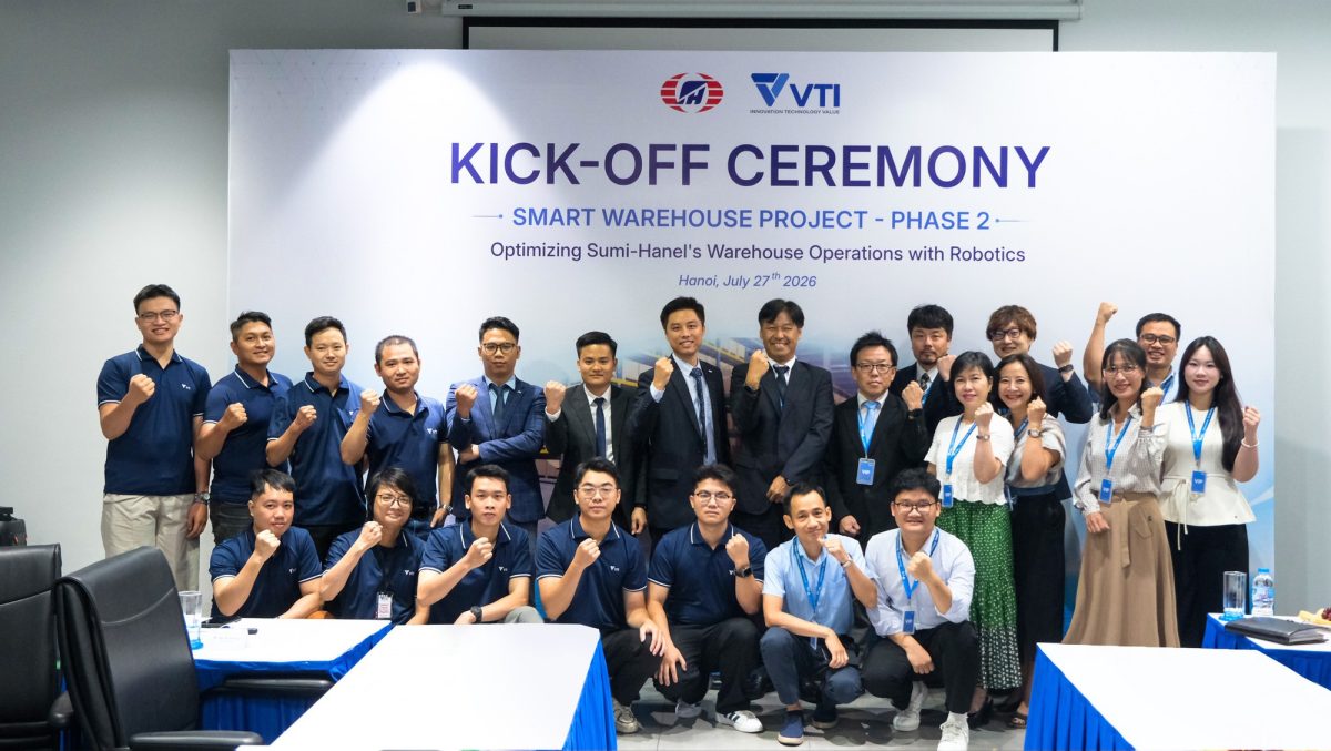 VTI triển khai kho thông minh tích hợp Robotics tại Sumi-Hanel - Ảnh 1