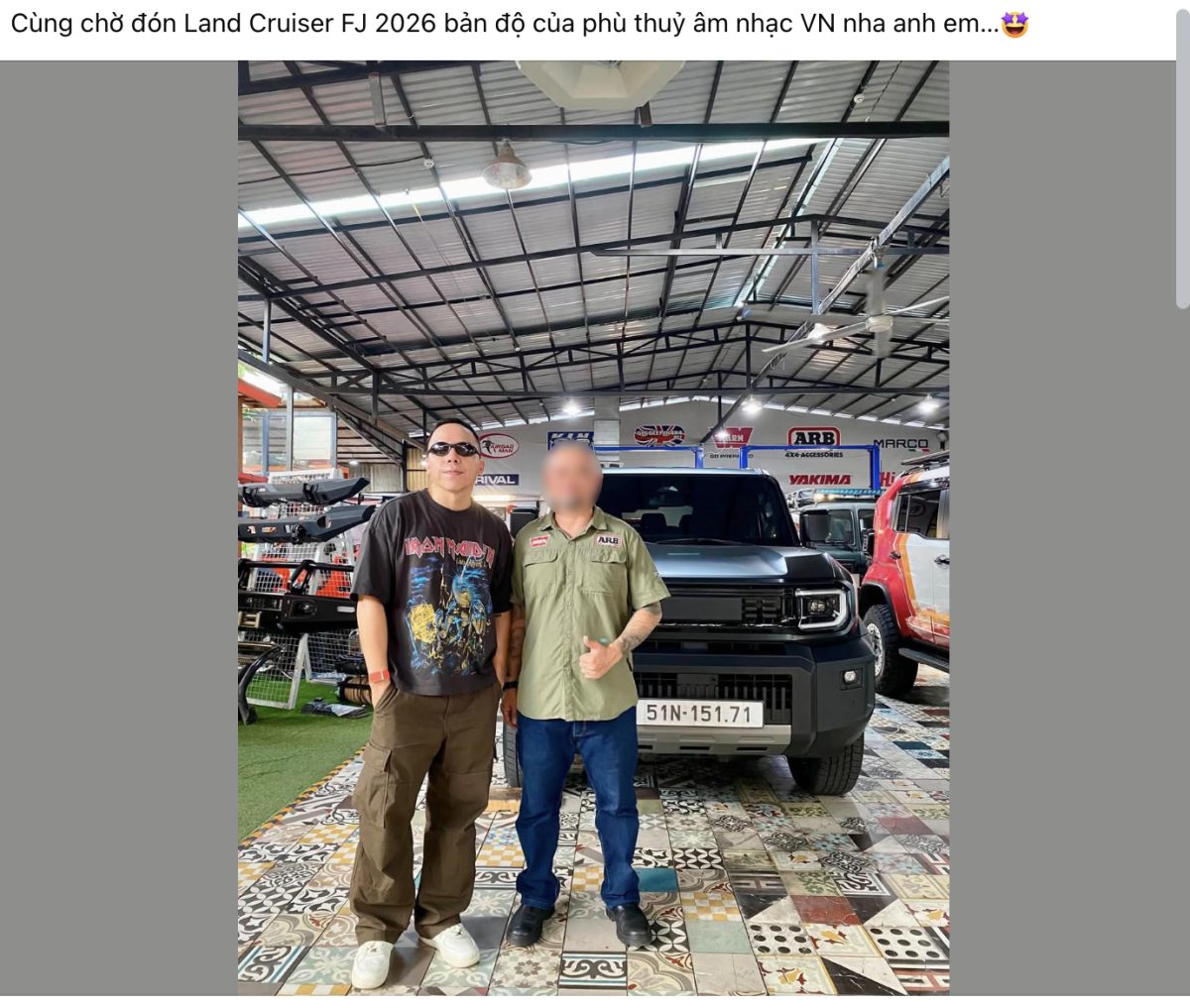 Hoàng Touliver tậu Toyota Land Cruiser FJ: Chung thủy với một màu xe, sắp được lột xác với bản độ riêng