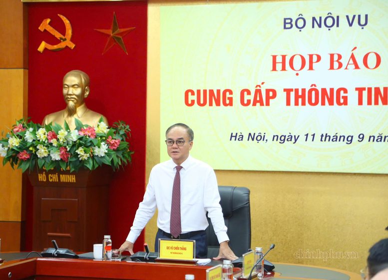 Bộ Nội vụ thông tin việc rà soát, xử lý sai phạm trong thực hiện chính sách Nghị định 178