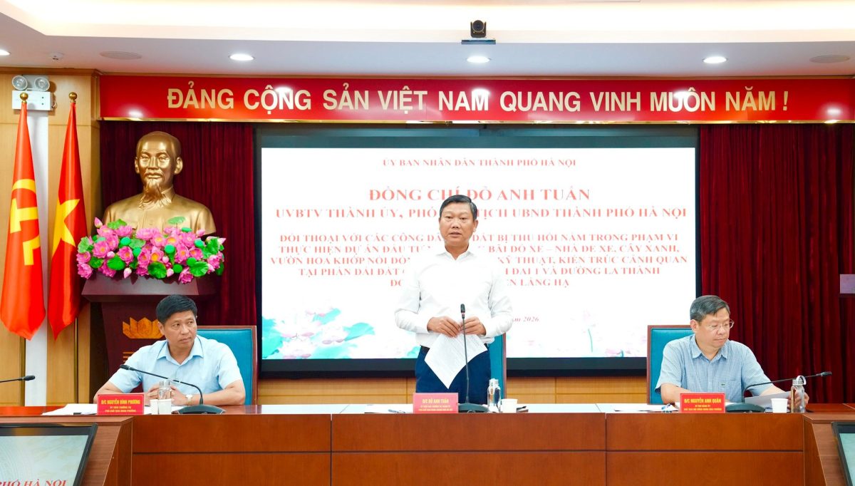 Bảo đảm tối đa quyền lợi cho người dân bị thu hồi đất dự án bãi đỗ xe tại Vành đai 1