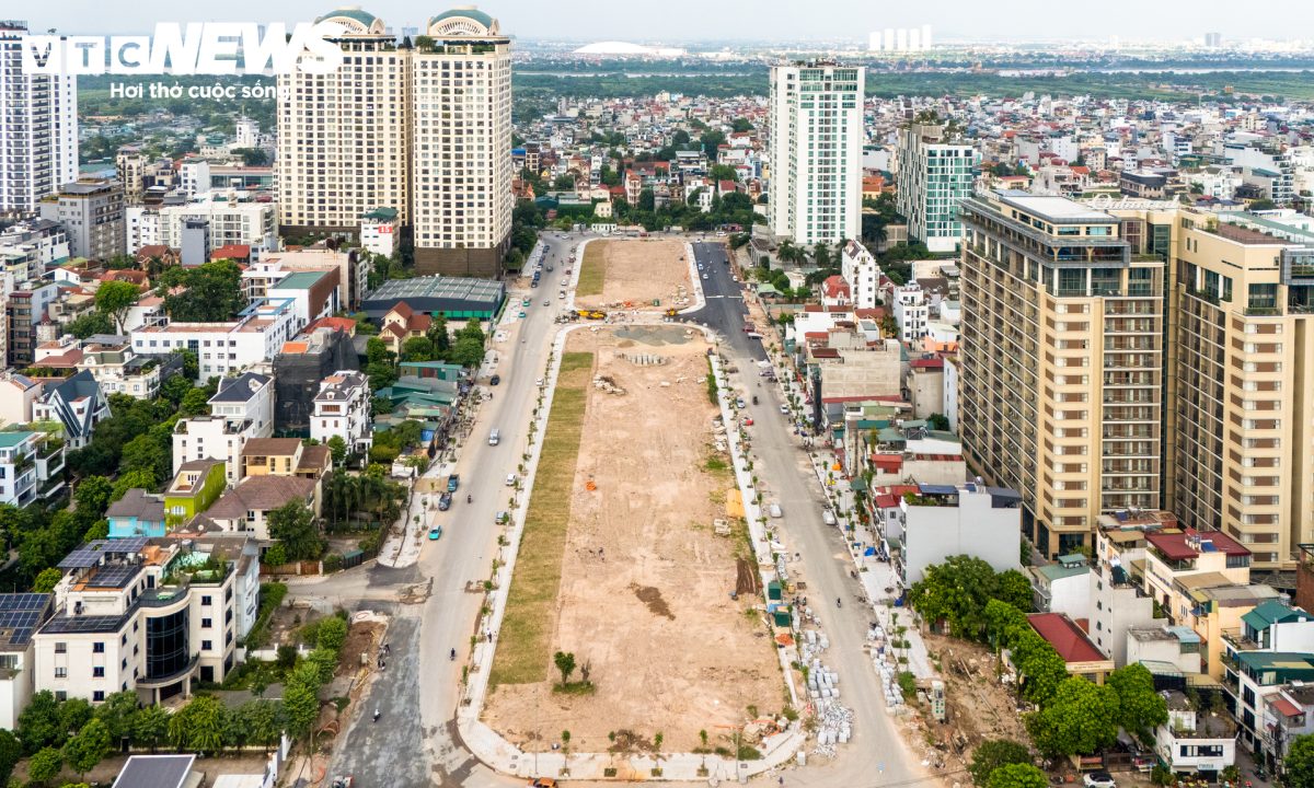 Tuyến đường rộng hơn 90m bên Hồ Tây dần lộ diện, kết nối Nhà hát Ngọc Trai