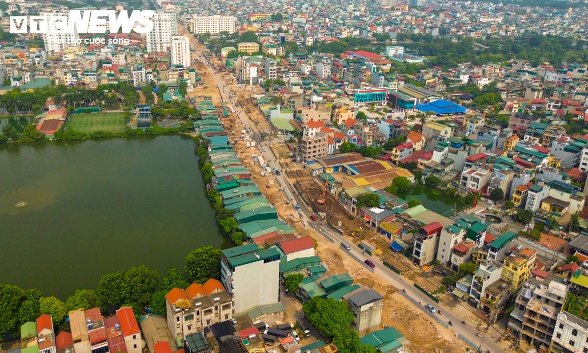 Công trường mở rộng đường phía Nam Hà Nội tăng tốc sau khi 'gỡ' mặt bằng