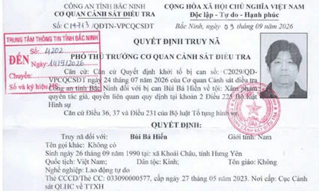 Truy nã CEO Công ty Box Việt Nam - Ảnh 1