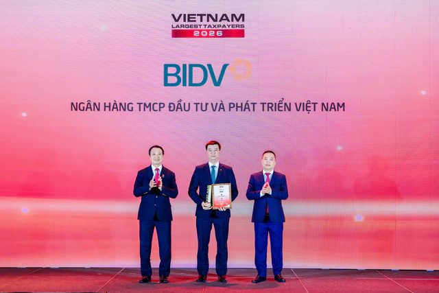 Vinh danh các ngân hàng nộp ngân sách nhiều nhất 2026: BIDV, MB, Techcombank, ACB nằm trong nhóm dẫn dắt - Ảnh 1