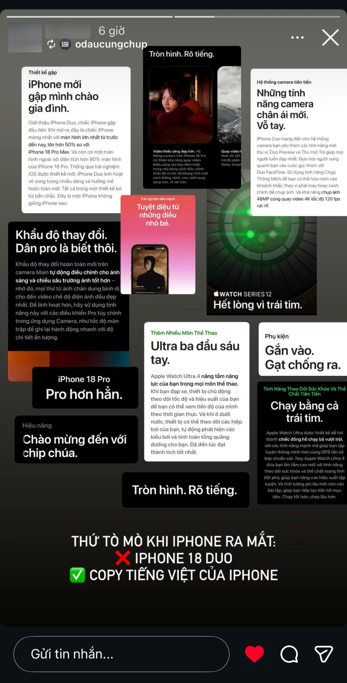 "Mặn" như Apple Việt Nam làm content: “Chip chúa”, “cam thần”, “dân Pro là biết thôi”