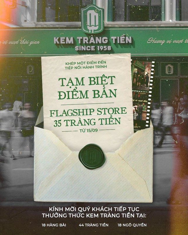 Kem Tràng Tiền dừng bán ở cửa hàng lâu đời bậc nhất, công ty mẹ phía sau kinh doanh ra sao?