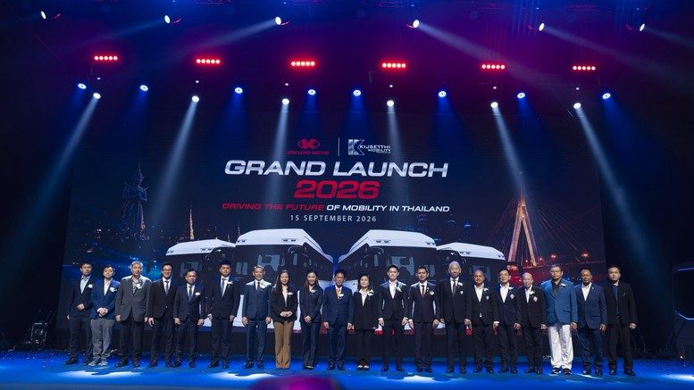 Xe bus 'Made in Vietnam' thương hiệu KIM LONG ra mắt thị trường Thái Lan - Ảnh 1