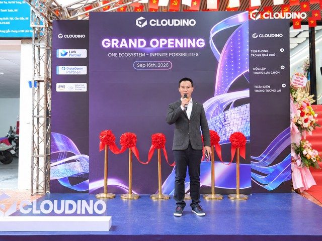 Grand Opening Cloudino: Định hình vị thế đối tác chiến lược trong kỷ nguyên số - Ảnh 1