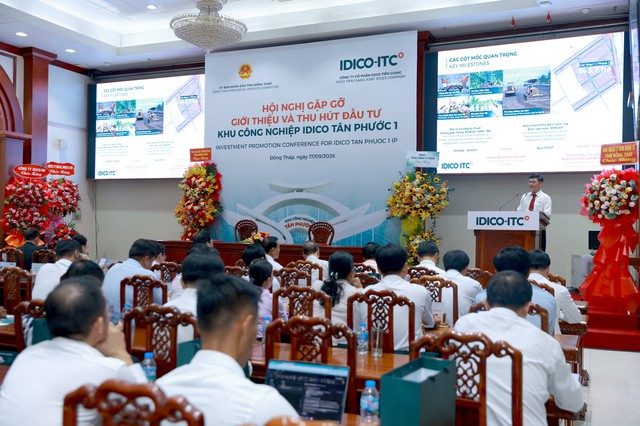Động thổ KCN Tân Phước 1, khởi động chiến lược đầu tư toàn diện của IDICO tại ĐBSCL - Ảnh 1