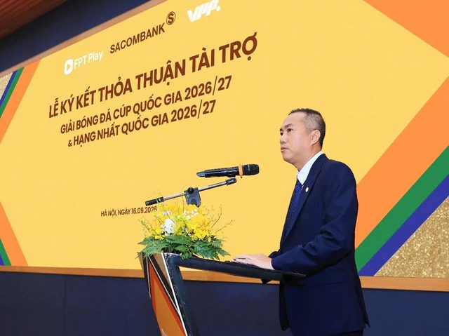 SACOMBANK là Nhà tài trợ chính Giải hạng Nhất quốc gia và Cúp quốc gia trong mùa giải 2026/27 - Ảnh 1