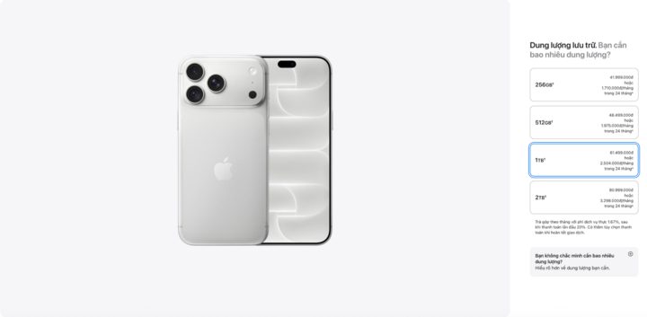 iPhone 18 Pro Max 1TB hơn 61 triệu đồng: Người dùng đang trả tiền cho điều gì? - Ảnh 1