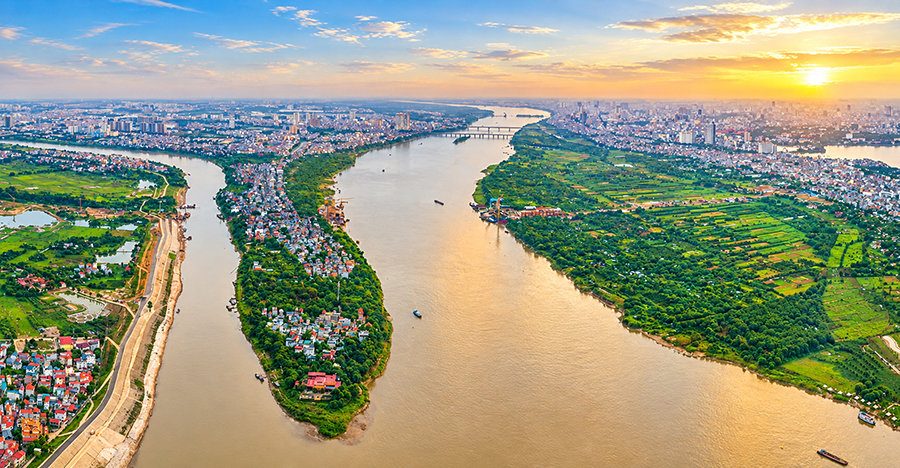 Dự án đầu tư xây dựng Trục đại lộ cảnh quan sông Hồng qua góc nhìn quốc tế: Định hình một Hà Nội mới - Ảnh 1