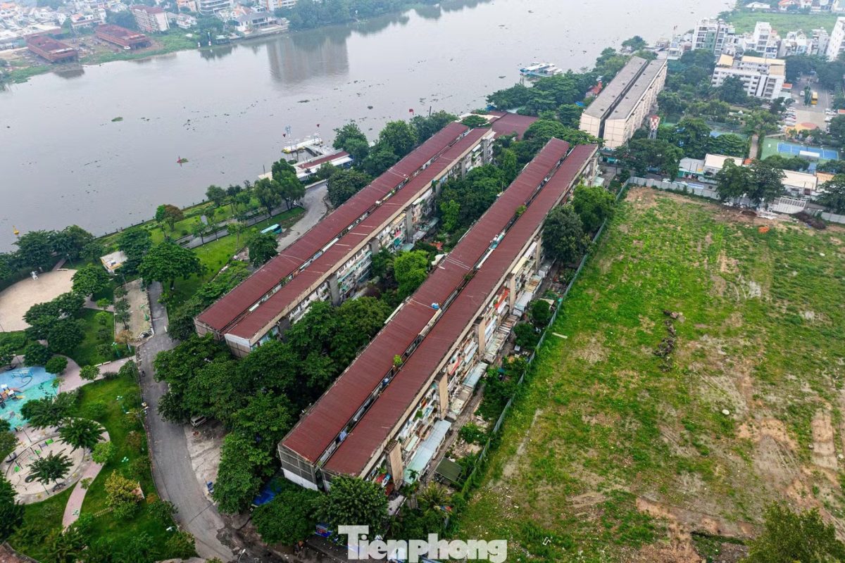 Những hình ảnh khác lạ ở cư xá Thanh Đa sau khi dân rời đi - Ảnh 1