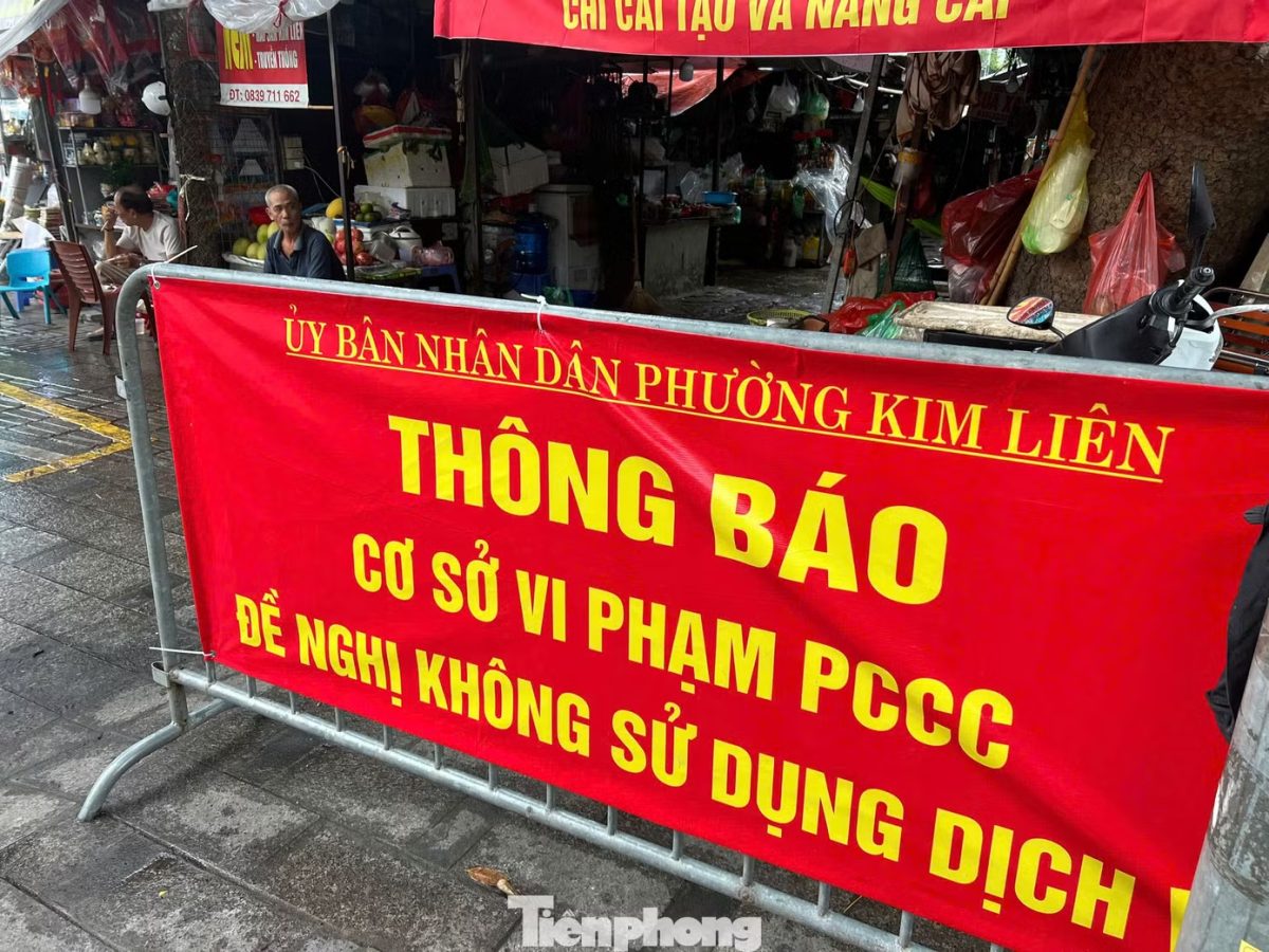 Sở Công Thương Hà Nội yêu cầu báo cáo việc đóng cửa chợ Kim Liên - Ảnh 1