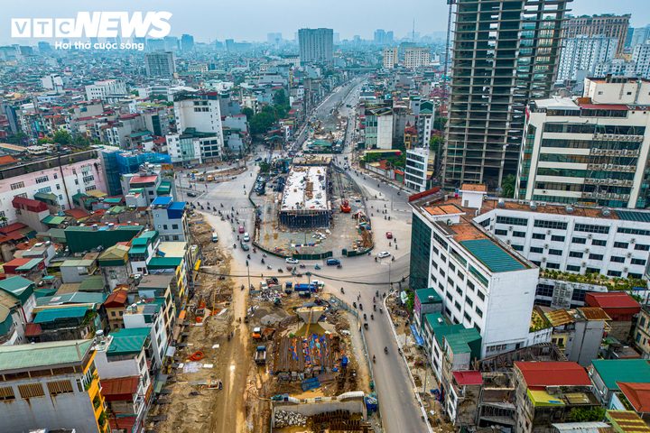 Hà Nội cho xe đi vào làn BRT tại nút Láng Hạ - Giảng Võ