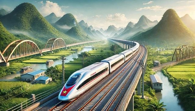 Dự kiến khởi công đường sắt cao tốc Bắc - Nam vào cuối năm 2027