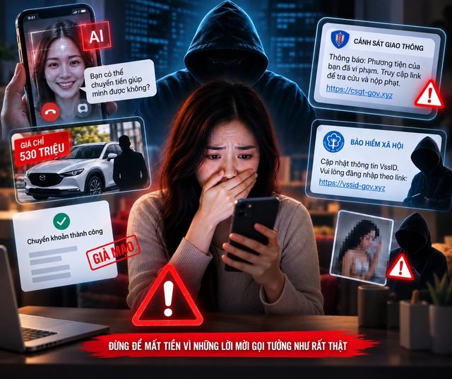 Hàng loạt chiêu trò lừa đảo trực tuyến mới - Ảnh 1