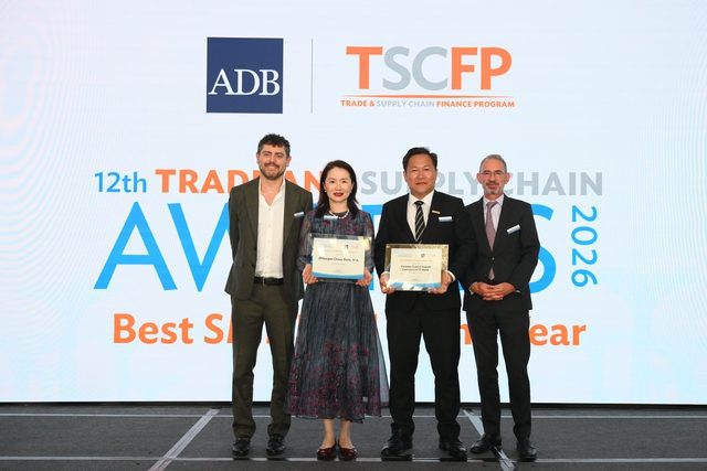 Eximbank được ADB vinh danh giao dịch tài trợ thương mại cho doanh nghiệp SME - Ảnh 1