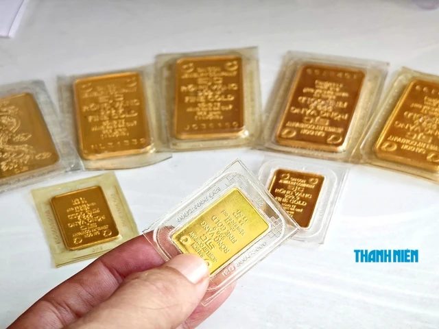 Giá vàng hôm nay 9.9.2026: Giảm về mức thấp nhất 3 tuần qua