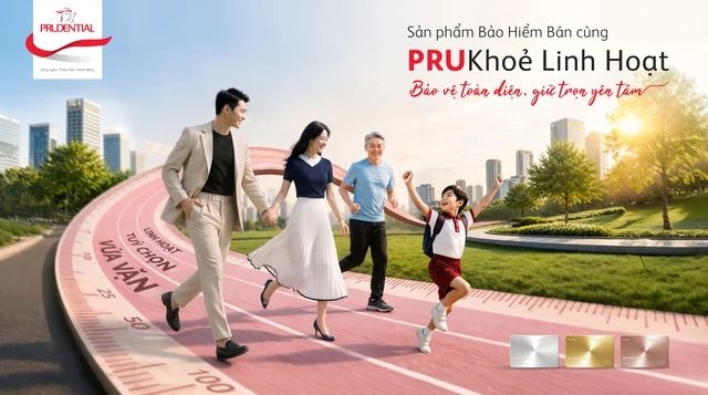 Prudential ra mắt giải pháp bảo hiểm sức khỏe 'may đo' theo từng giai đoạn cuộc đời