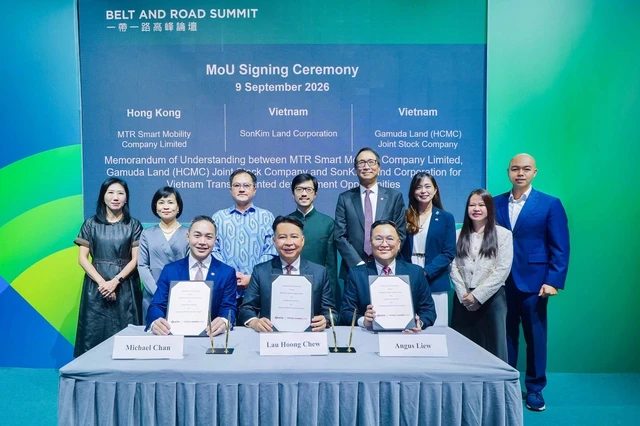 SonKim Land ký thỏa thuận hợp tác phát triển ga tích hợp tại Việt Nam