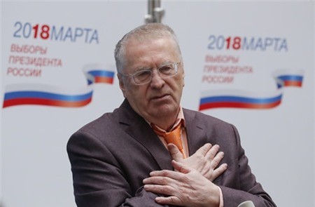 Vladimir Zhirinovsky, ứng viên đảng Dân chủ Tự do. Ảnh: Reuters.