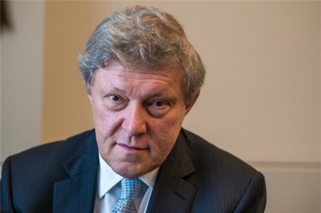 Grigory Yavlinsky, ứng viên đảng Yabloko. Ảnh: realnoevremya.