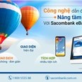 Sacombank ra mắt eBanking mới, bổ sung bảo mật bằng Face iD