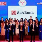 Ngân hàng SeABank lần thứ 9 liên tiếp nhận giải thưởng thương hiệu mạnh Việt Nam