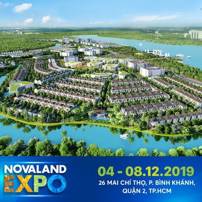 Cơ hội "xuống tiền" ở Triển lãm Bất động sản Novaland Expo tháng 12 tới