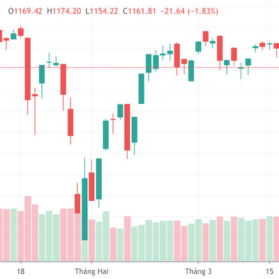 Cổ phiếu bị "dập" tơi tả, VN-Index bay hơn 21 điểm