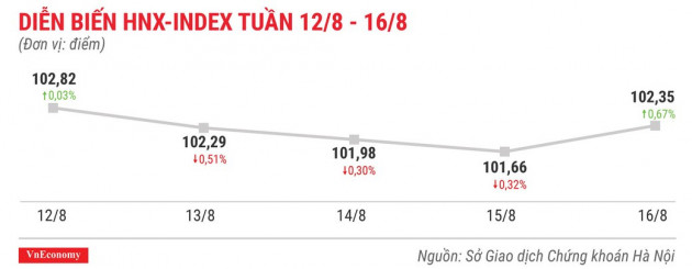 Cổ phiếu tăng/giảm mạnh tuần 12-16/8: Lại là GAB và VIS - Ảnh 5.