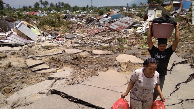 Động đất, sóng thần tại Indonesia: Hàng nghìn người có thể đã thiệt mạng - Ảnh 15.