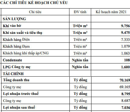 Giả định giá dầu 45 USD/thùng, PV GAS dự kiến lợi nhuận 8.795 tỷ đồng năm 2021 - Ảnh 1.