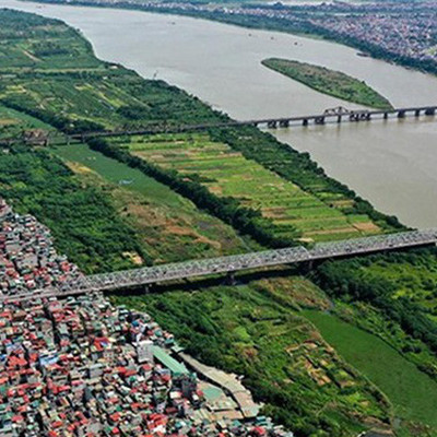 Hà Nội yêu cầu không để trục lợi, đầu cơ đất khi quy hoạch sông Hồng