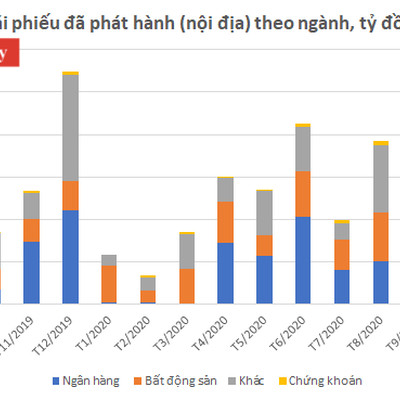 Năm 2020 doanh nghiệp vay kỷ lục hơn 403 ngàn tỷ qua trái phiếu