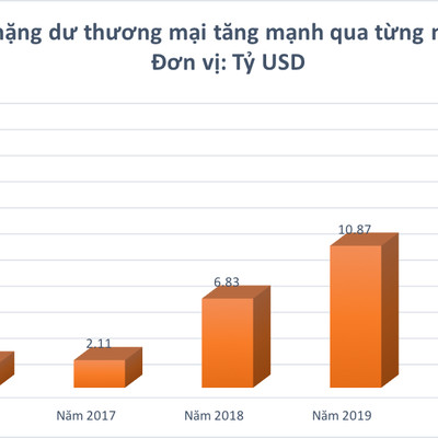 Năm 2020 Việt Nam xuất siêu kỷ lục, nhiều mặt hàng vượt chục tỷ USD