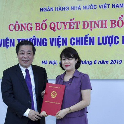 Ngân hàng Nhà nước bổ nhiệm Viện trưởng Viện Chiến lược ngân hàng