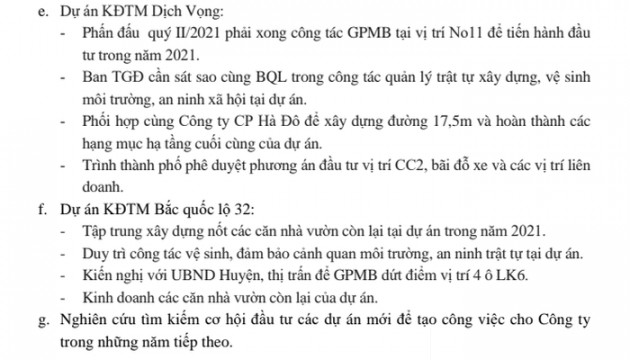 Lideco: Nhiều dự án khó giải phóng mặt bằng, đặt lợi nhuận thụt lùi năm 2021 - Ảnh 2.