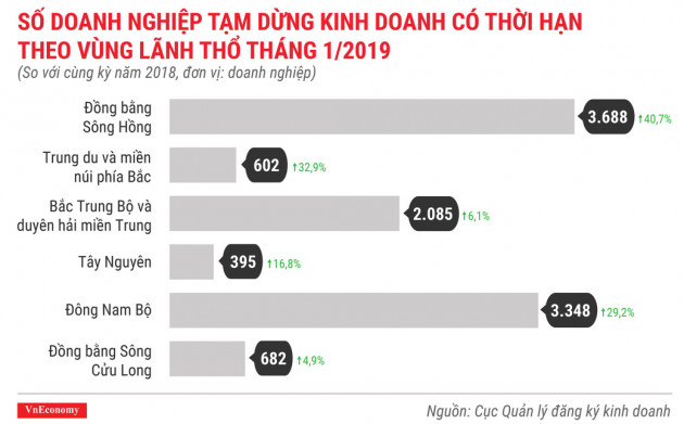 Tình hình thành lập doanh nghiệp tháng 1/2019 qua các con số - Ảnh 5.