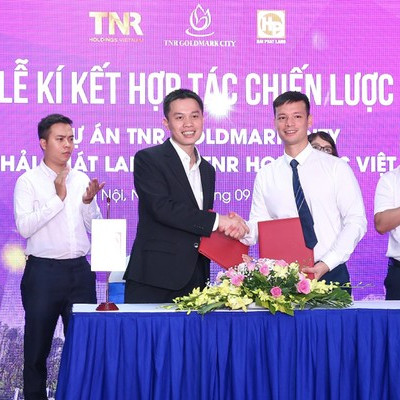 TNR Holdings và Hải Phát Land hợp tác chiến lược dự án TNR Goldmark City