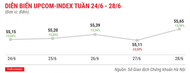 Top 10 cổ phiếu tăng/giảm mạnh nhất tuần 24-28/6 - Ảnh 9.