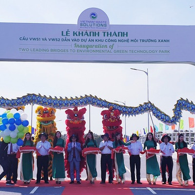 VWS khánh thành hai cầu VWS1 và VWS2 tại Long An