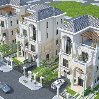 57 căn biệt thự cao cấp Mon Rosalia Villas bên vịnh Hạ Long