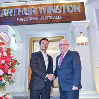 Arthur Winston đẩy mạnh xúc tiến đầu tư vào Australia