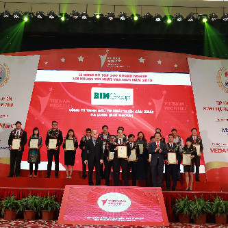 BIM Group lọt top doanh nghiệp lợi nhuận tốt nhất Việt Nam 2018