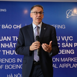 Boeing kỳ vọng vào thị trường hàng không Việt