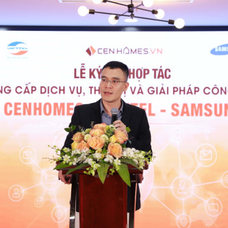 CenHomes hợp tác với hai ông lớn Samsung và Viettel